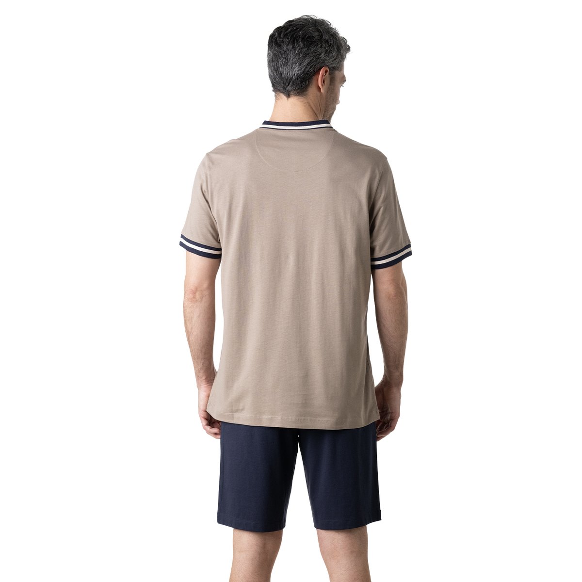 Pyjama court CASUAL sable-marine, EMINENCE