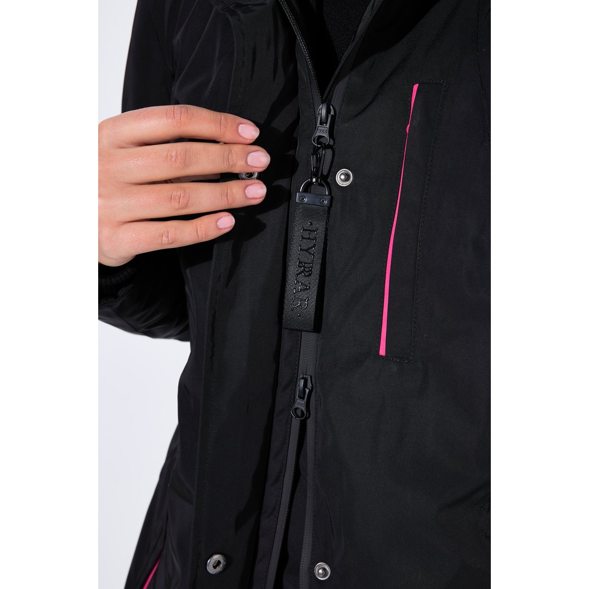 Manteau technique HYPRAR, imperméable noir, ULLA POPKEN