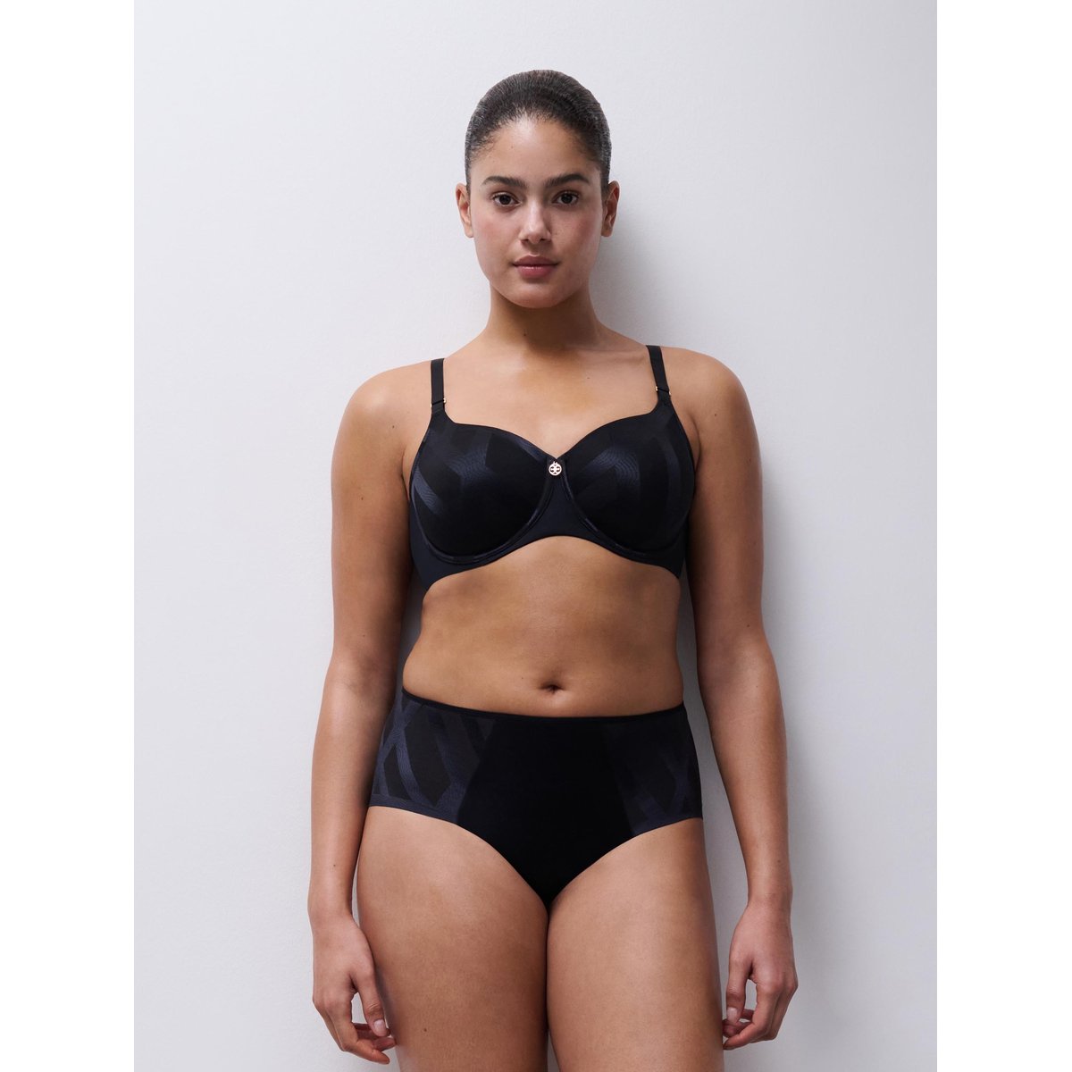 Culotte taille haute GLAZE noir, CHANTELLE