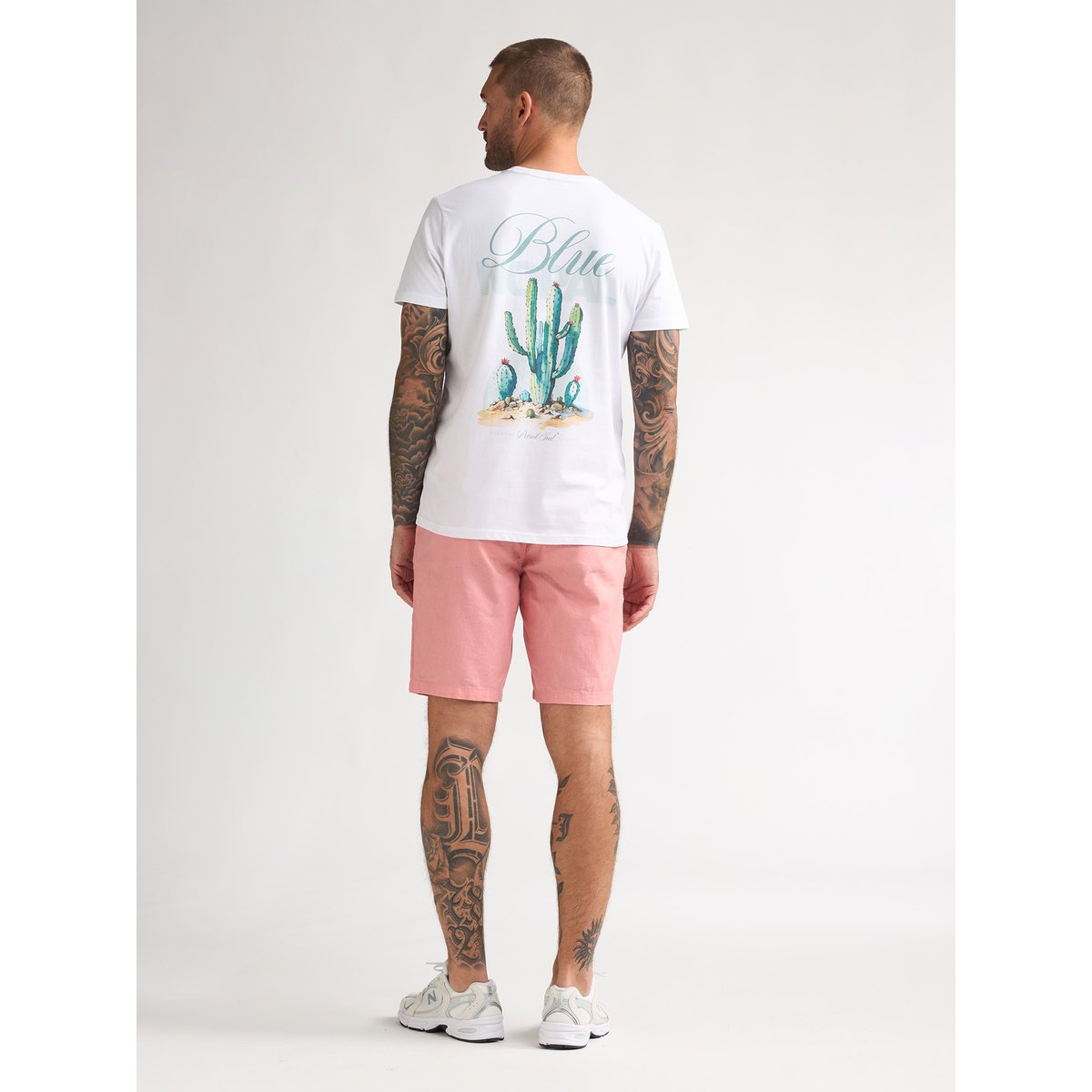 T-shirt imprimé dos volcán blanc bright white, PETROL INDUSTRIES