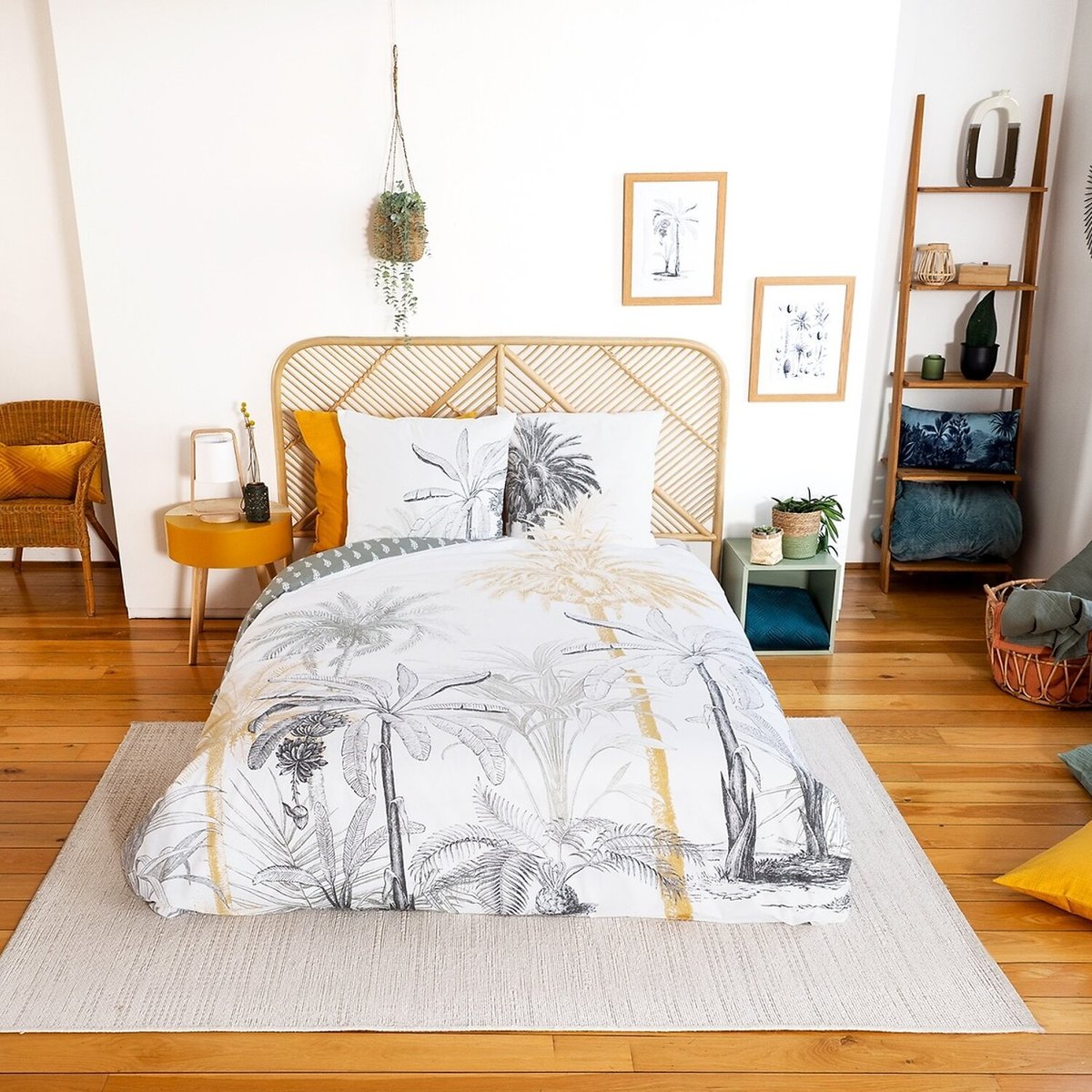 Parure Housse De Couette 100% coton - Soli multicolore, C DESIGN HOME TEXTILE