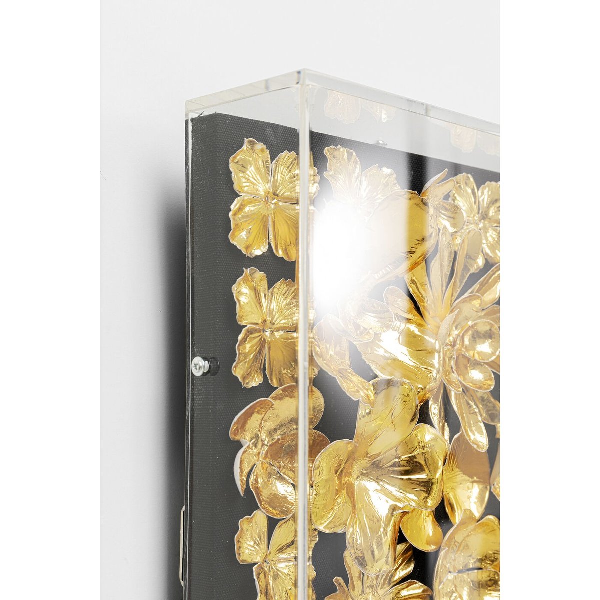 Tableau 3D fleurs or, KARE DESIGN