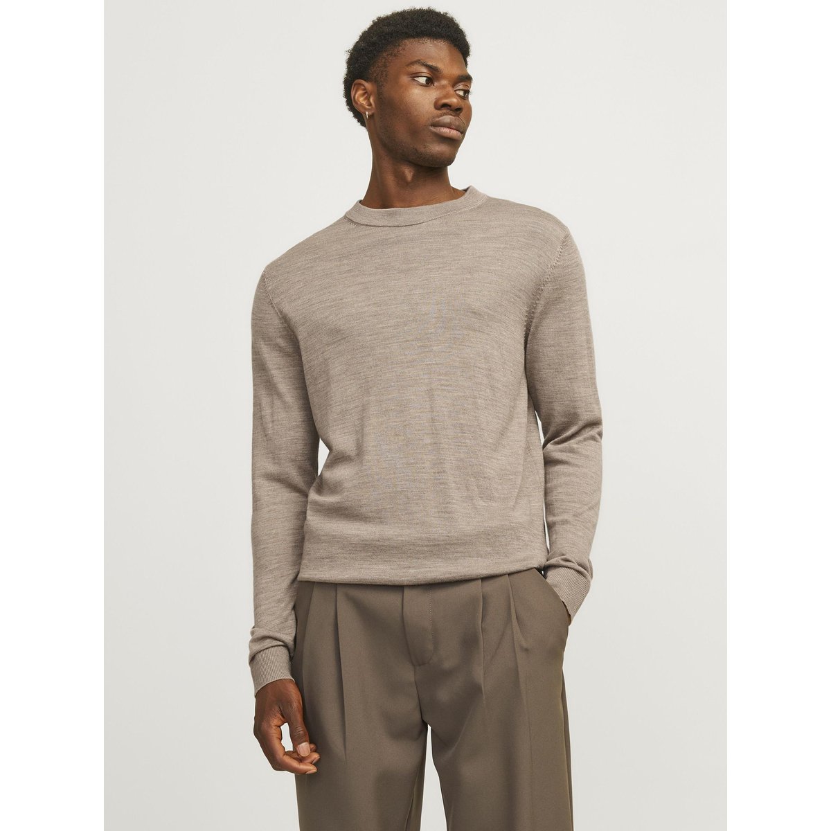 Pull En Maille greige, JACK & JONES
