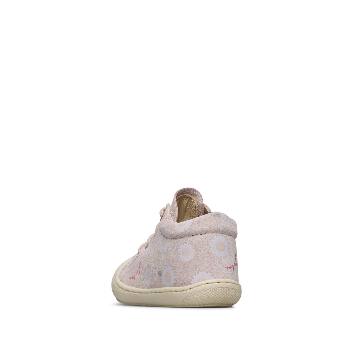 Chaussures premiers pas en suède COCOON rose poudré-, NATURINO