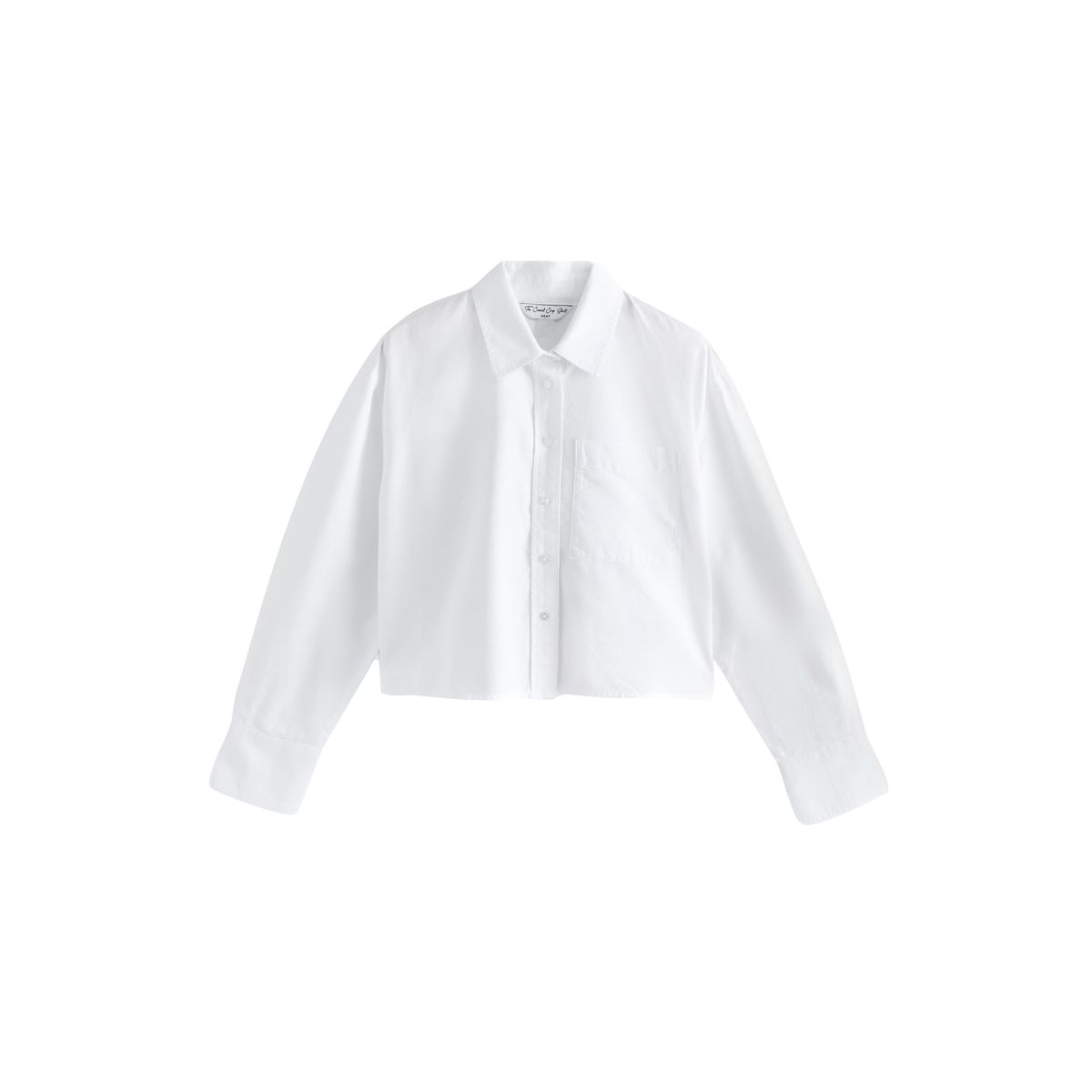 Chemise courte décontractée à manches longues blanc, NEXT