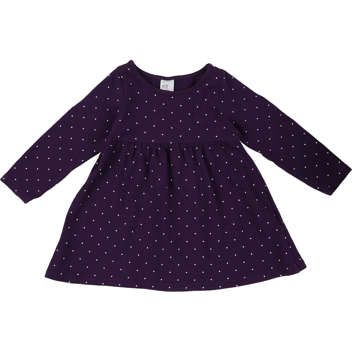 Robe -  Très bon état blanc;violet, H&M