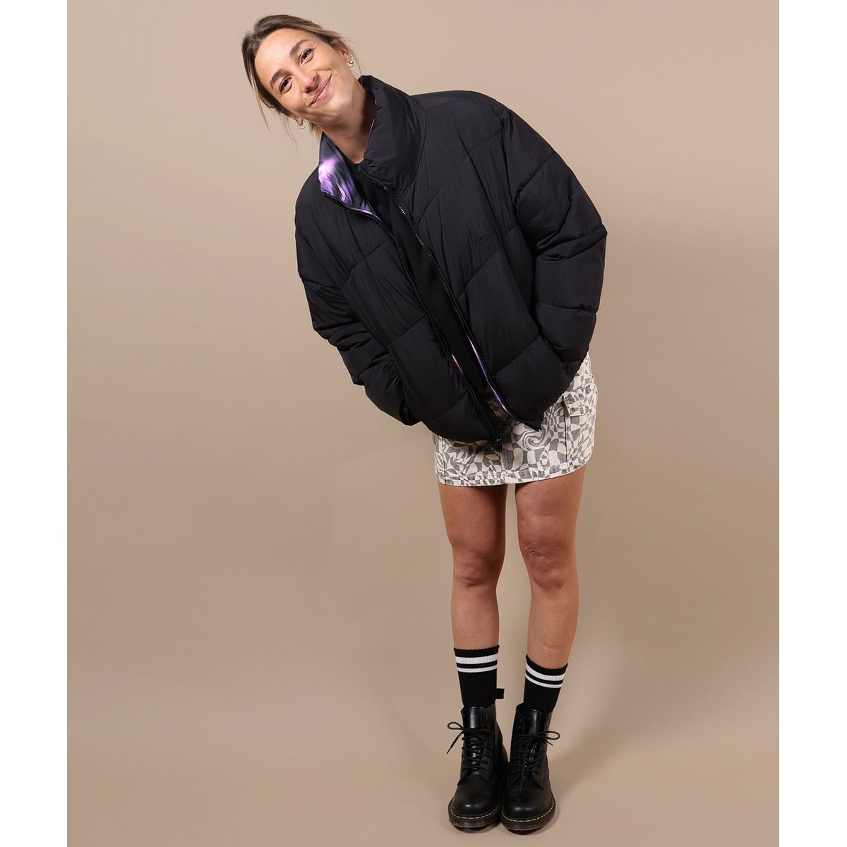 Doudoune réversible PUFFER black, OXBOW