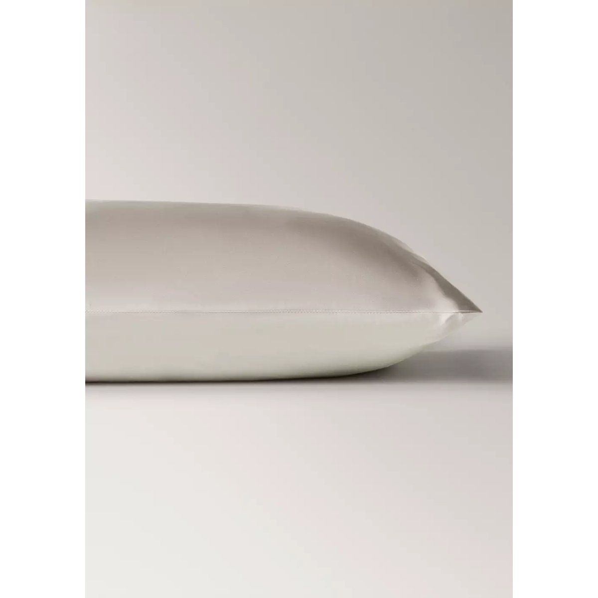 Taie d'oreiller 100 % soie avec boîte 50x75 cm sable, MANGO HOME