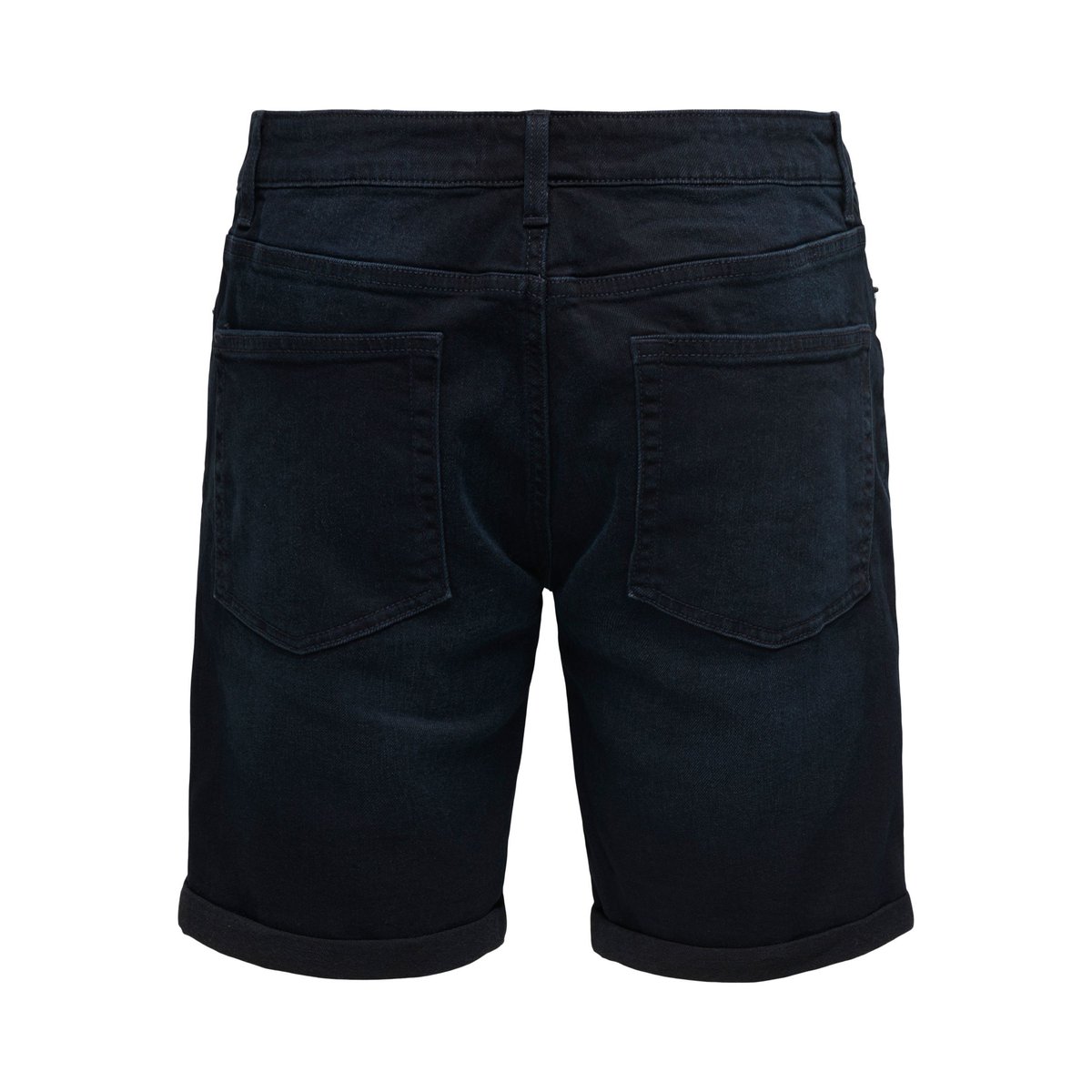 Short En Denim noire - blue black denim 1, ONLY & SONS
