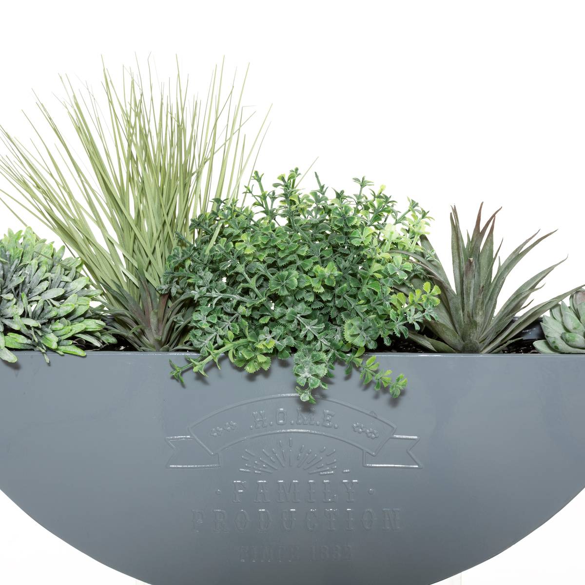 Suspension de 4 plantes artificielles HOUSE vert, ATMOSPHERA