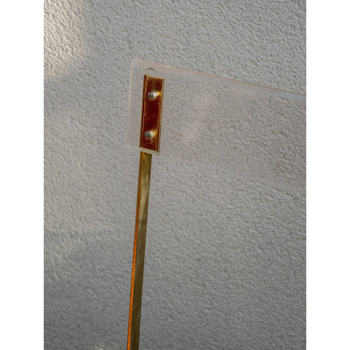 Paire de chaises pliantes en plexiglass Alma N°1201 - Bon état transparent, DEBONGOUT