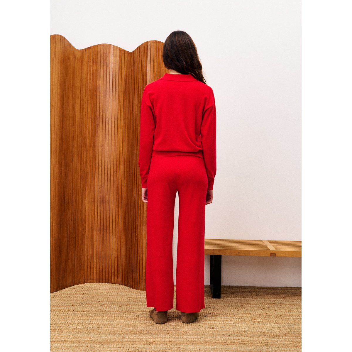 Pantalon COSSE rouge, FRNCH