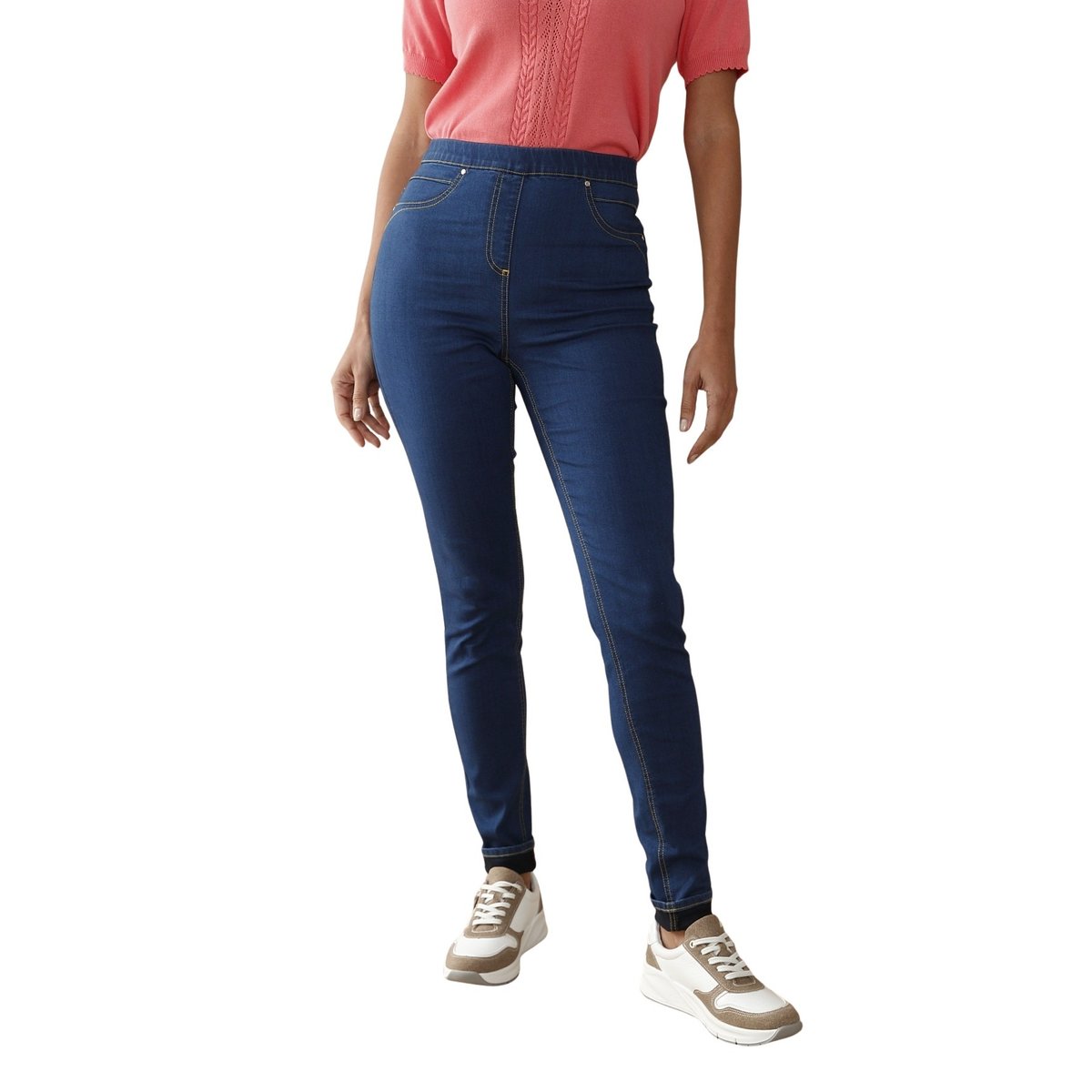 Tregging denim denim noir, DAXON
