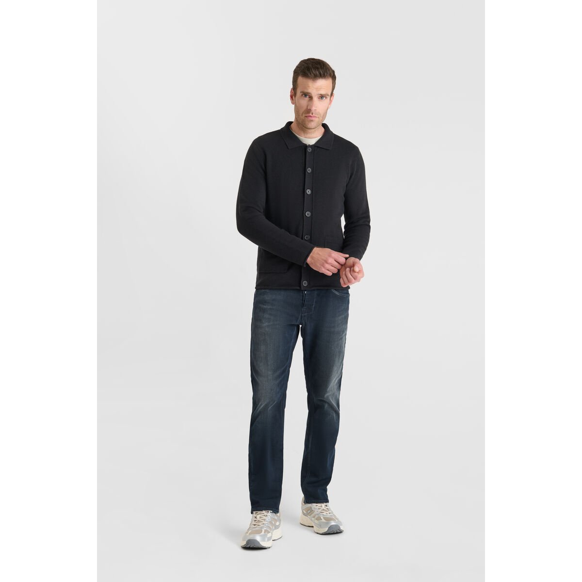 Cardigan JERNO black, LE TEMPS DES CERISES