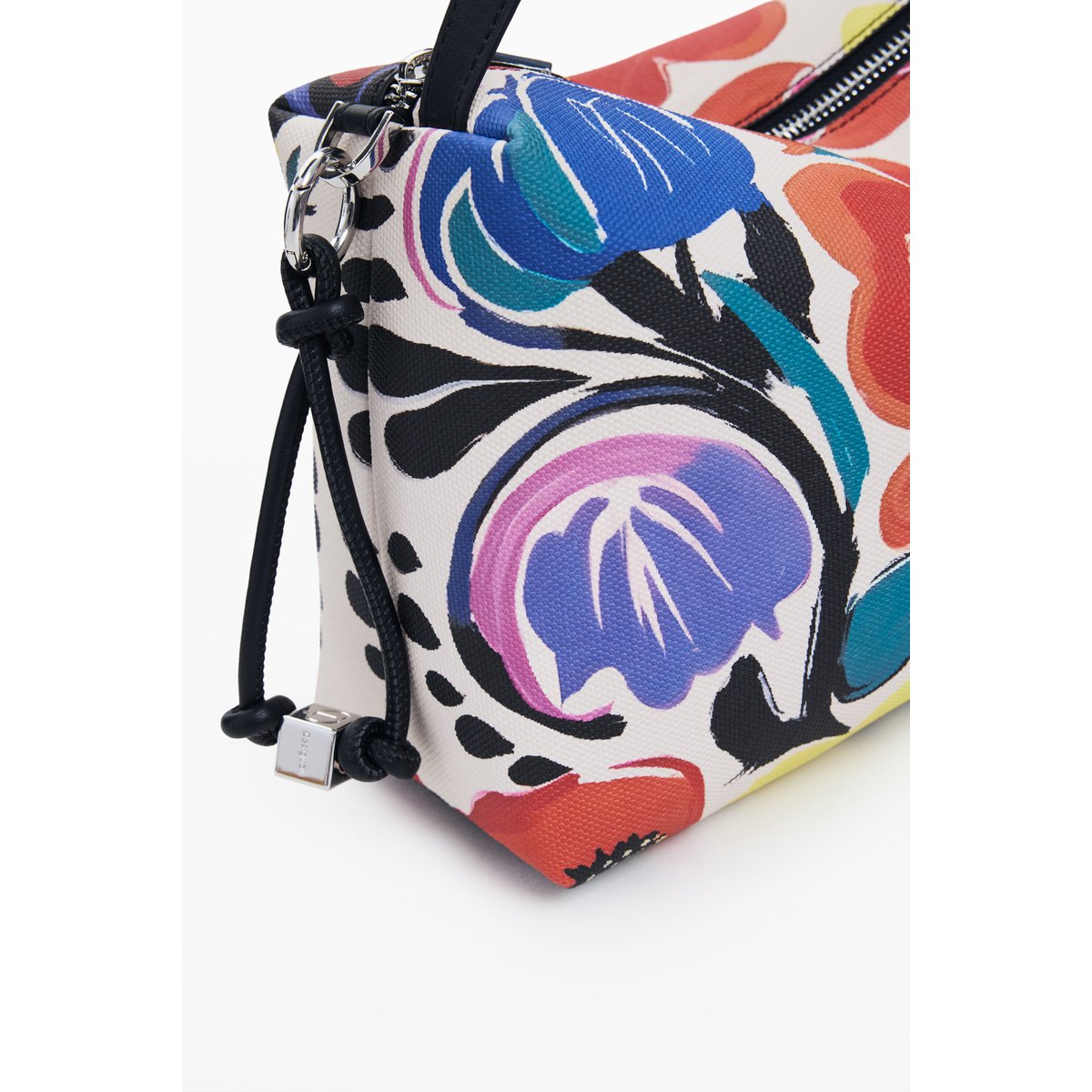 Sac à main à fleurs multicolore, DESIGUAL