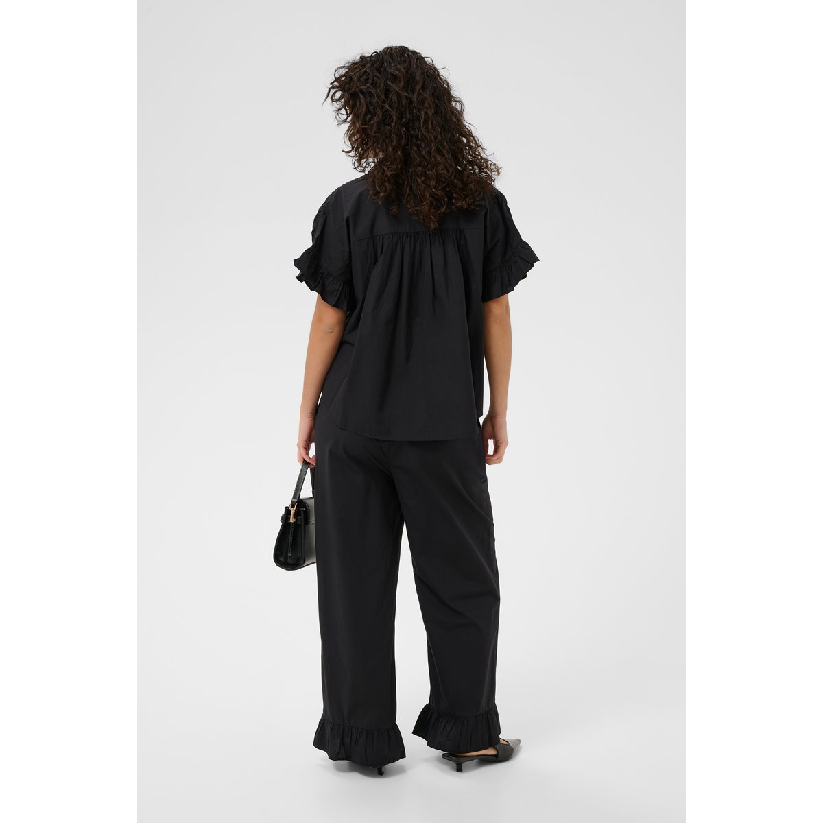 Chemise à manches longues noir black deep, KAFFE