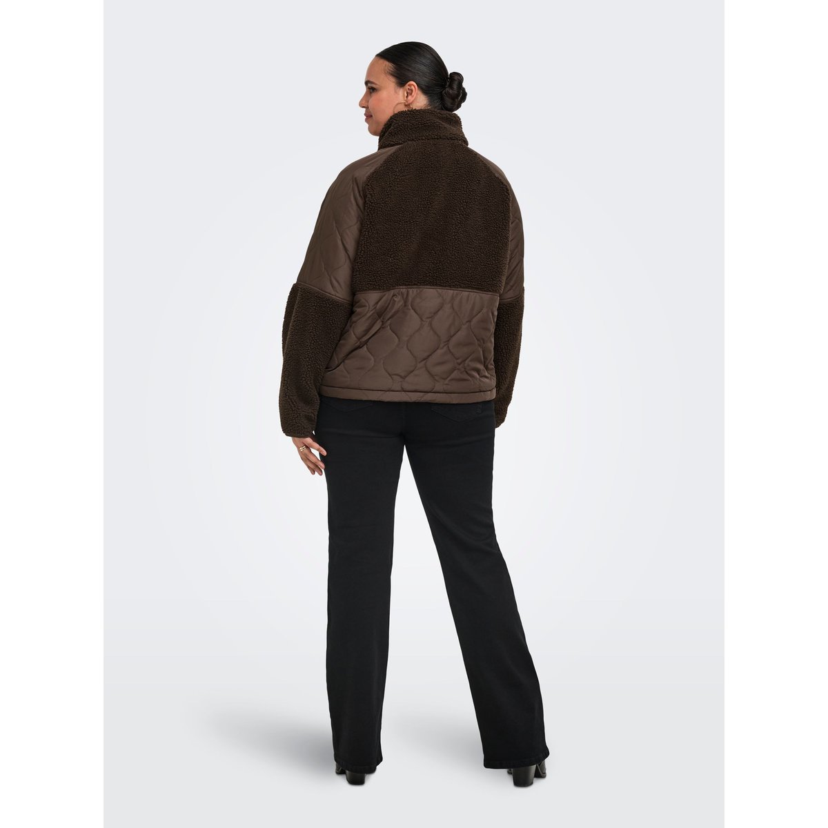 Veste En Polaire marron - french roast, ONLY CARMAKOMA