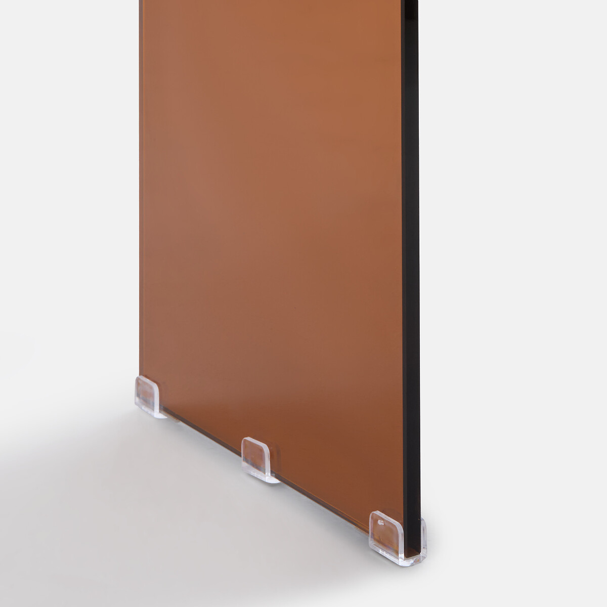 Console en verre trempé, JOAN ambre, LA REDOUTE INTERIEURS