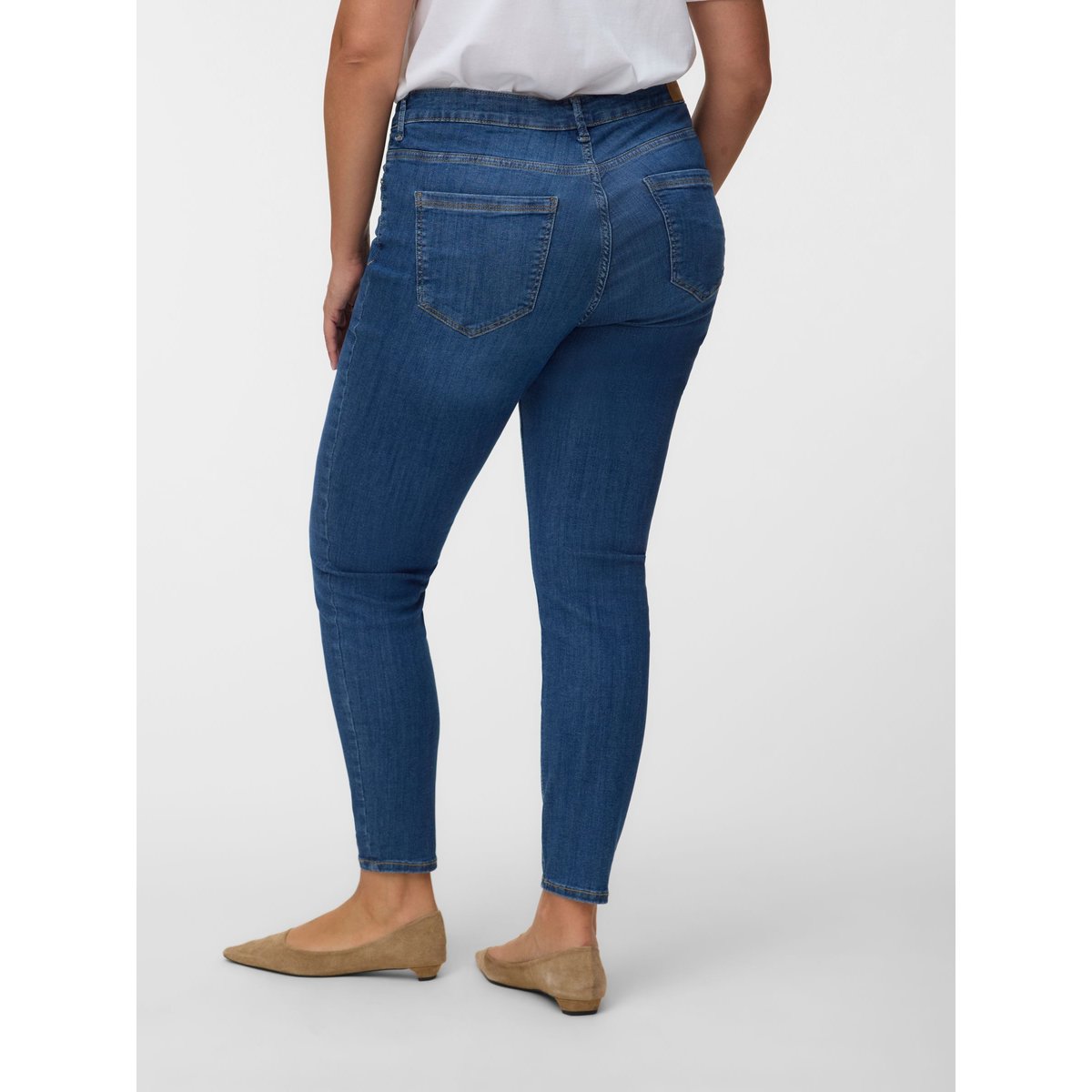 Jean Skinny medium blue denim, VERO MODA