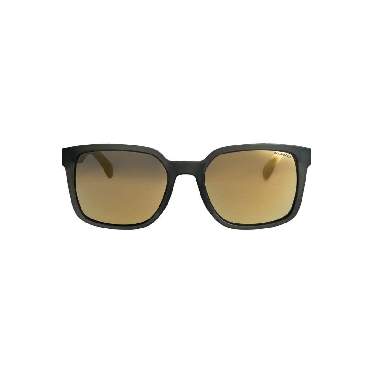 Lunettes de soleil polarisées WARLOCK P noir smoke/gold, QUIKSILVER