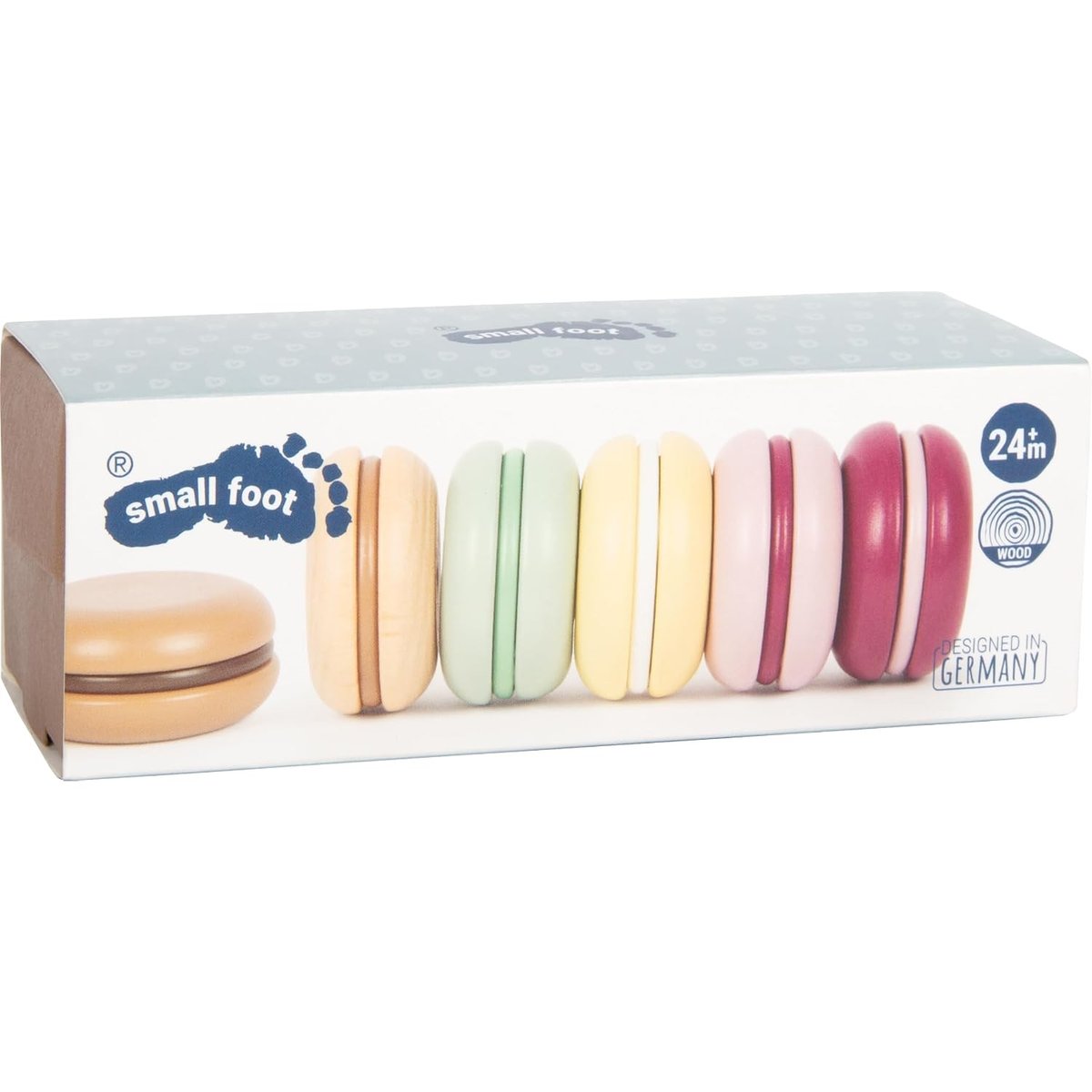 Macarons en bois FRESH marron, SMALL FOOT COMPANY