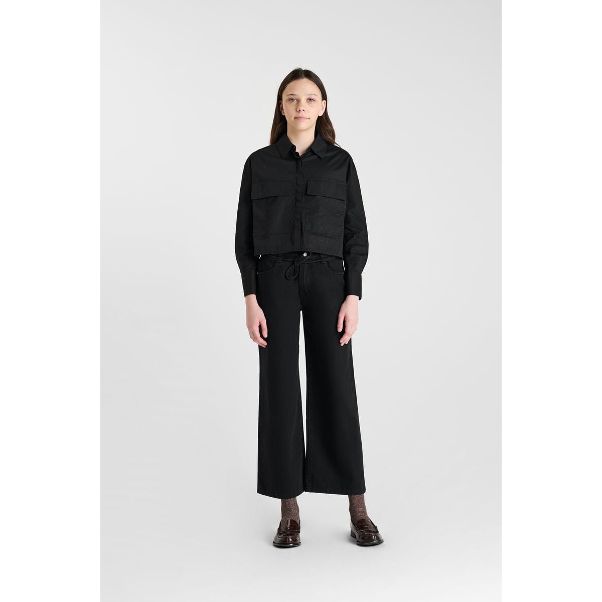 Chemise GULLINGI black, LE TEMPS DES CERISES