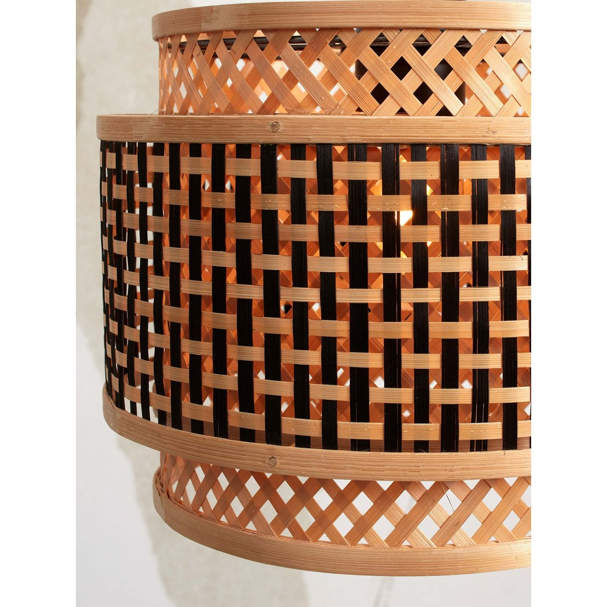 Plafonnier Bambou BHUTAN naturel, GOOD & MOJO