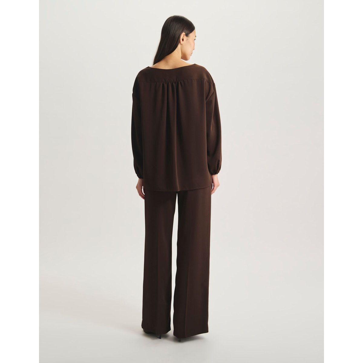 Top Sea fluide marron, INES DE LA FRESSANGE PARIS