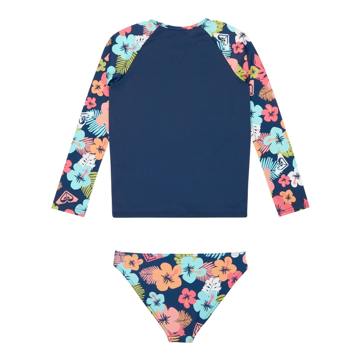 Lycra à manches longues MORNING FLOWER. bleu mood indigo morning flowers tw, ROXY