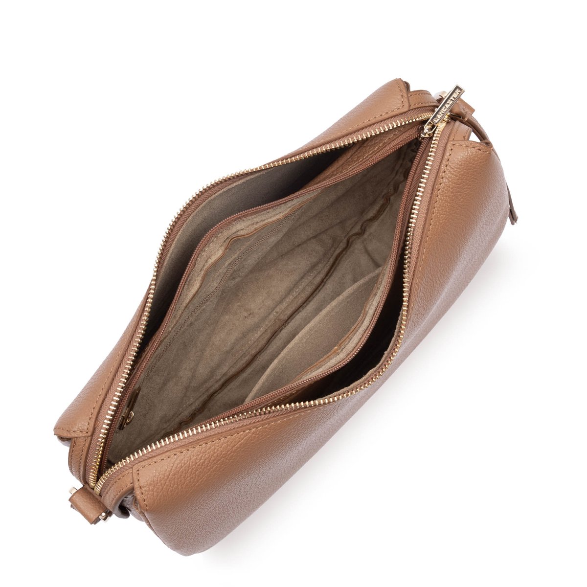 Sac besace DUNE camel, LANCASTER
