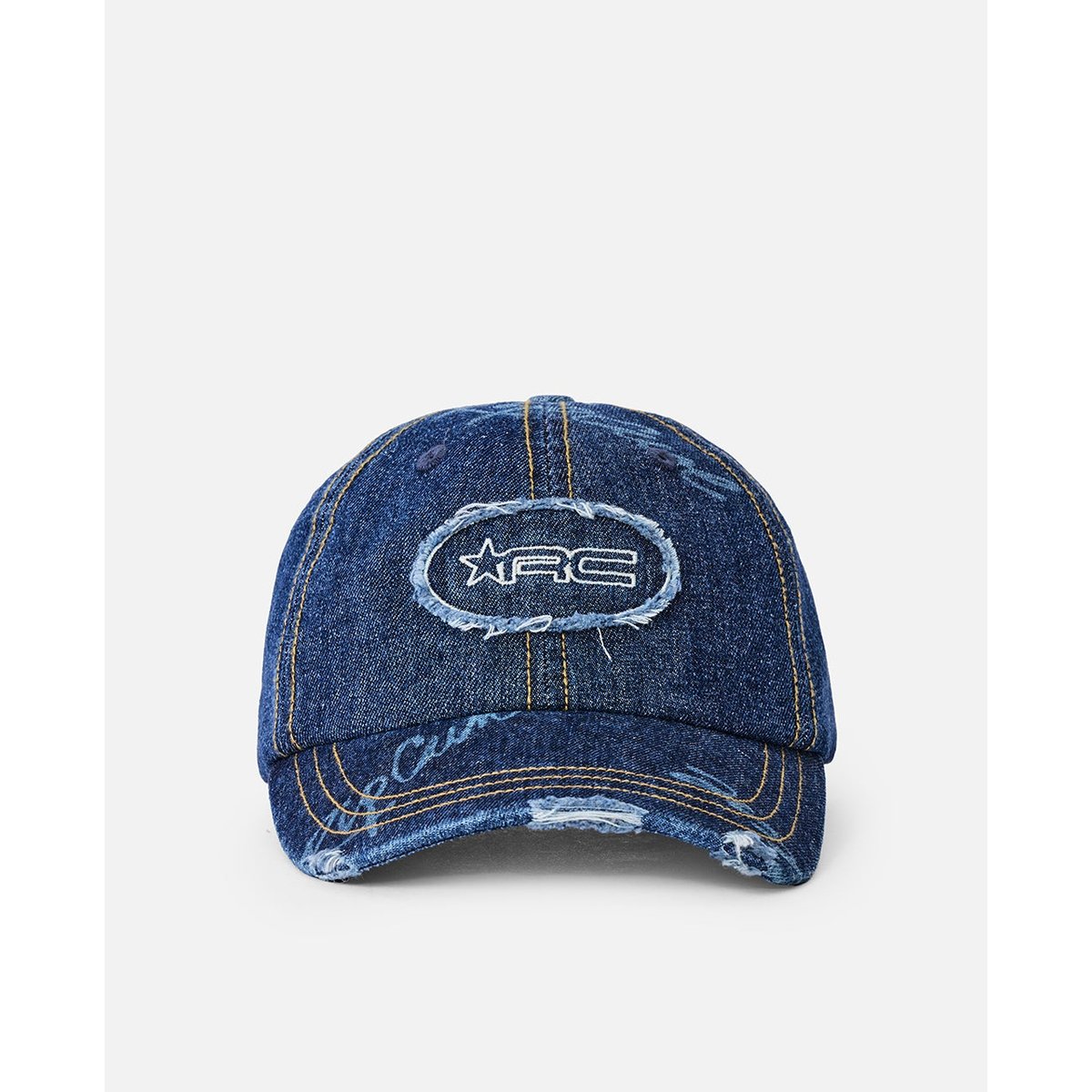 Casquette ARCHIVE SCRIPT Patch denim blue, RIP CURL