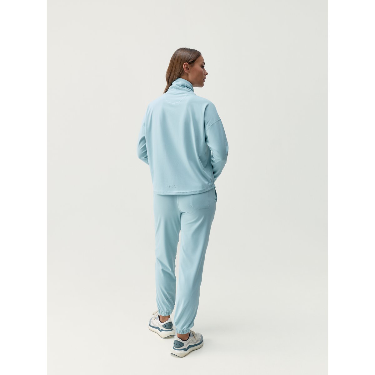 Sweat de sport sans capuche Performance CAMILLE bleu, BORN