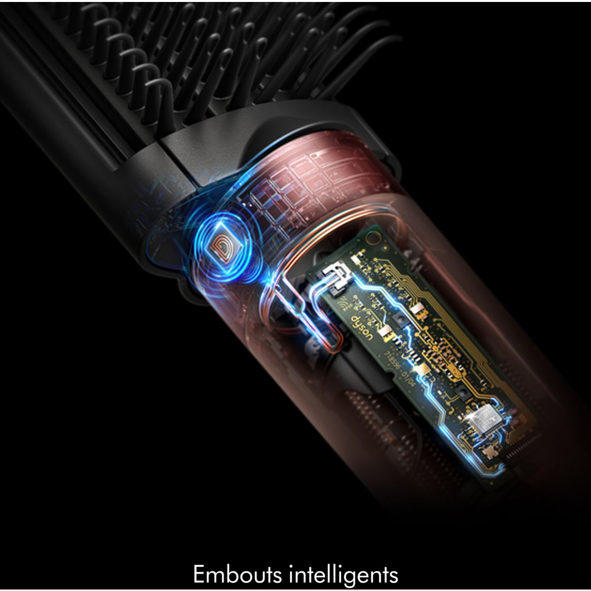 Fer multistyle Airwrap Co-anda 2x Cheveux raides à ondulés Rose Céramique couleur unique, DYSON