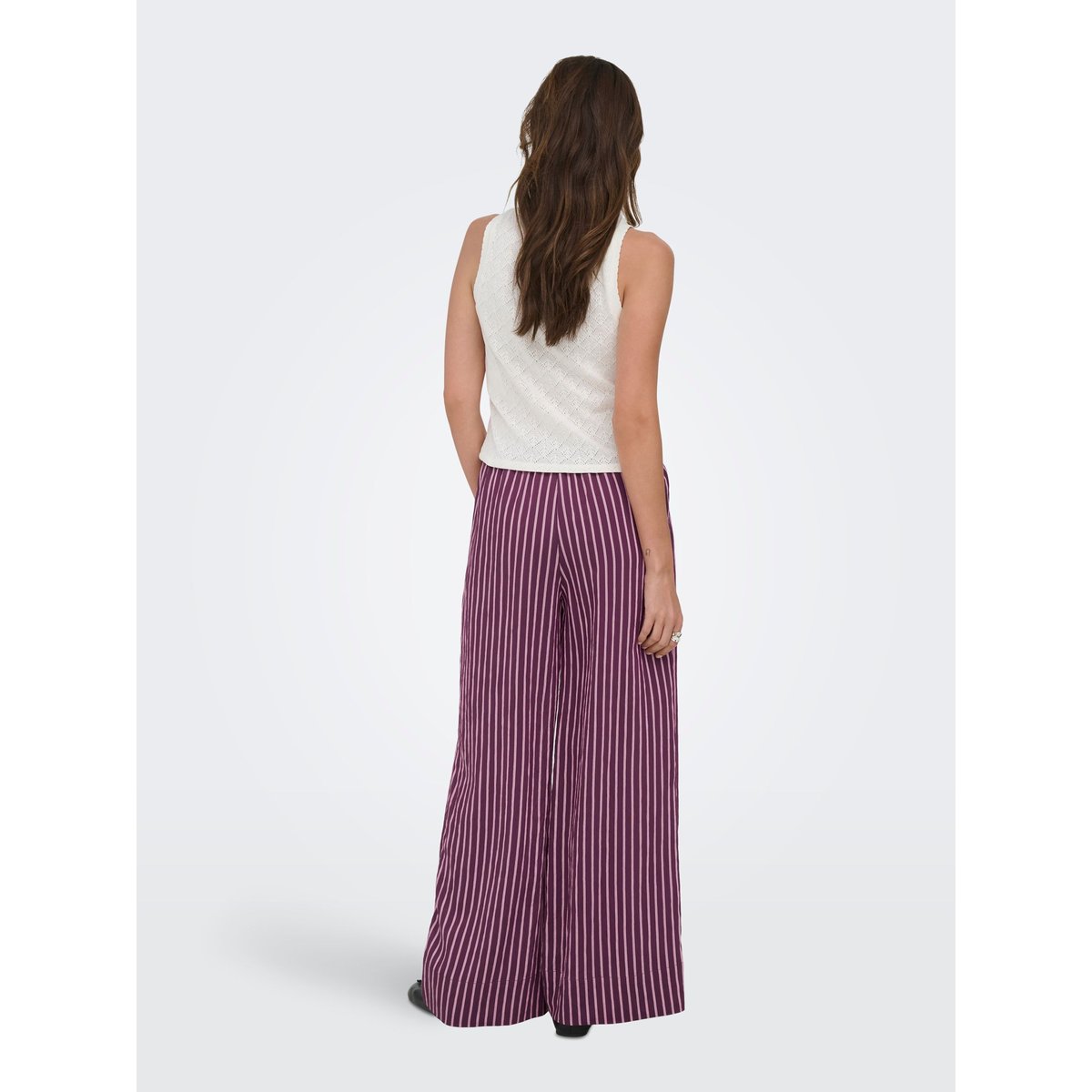 Pantalon violette - grape wine, ONLY
