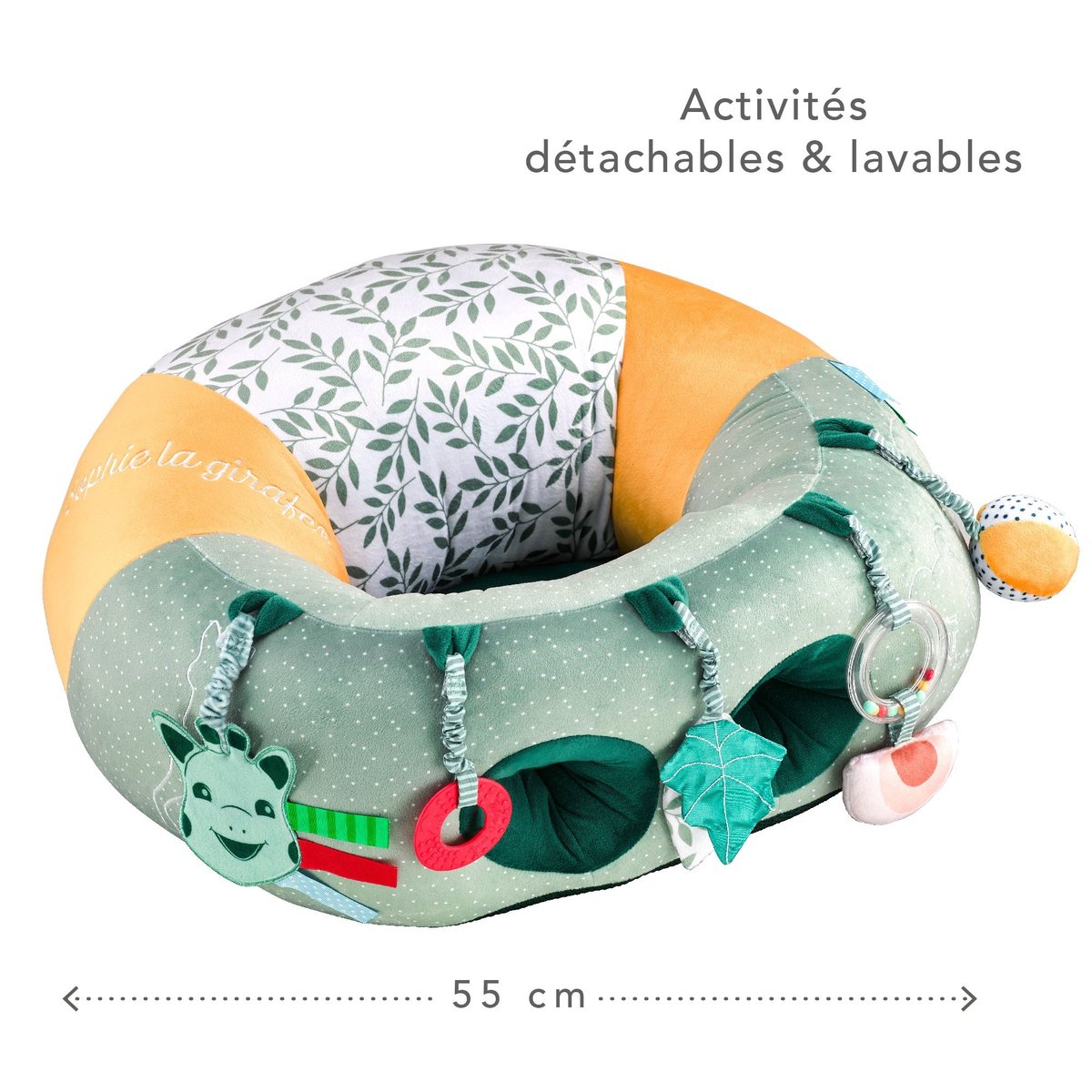 Fauteuil Baby Seat & Play Sophie la girafe vert, VULLI