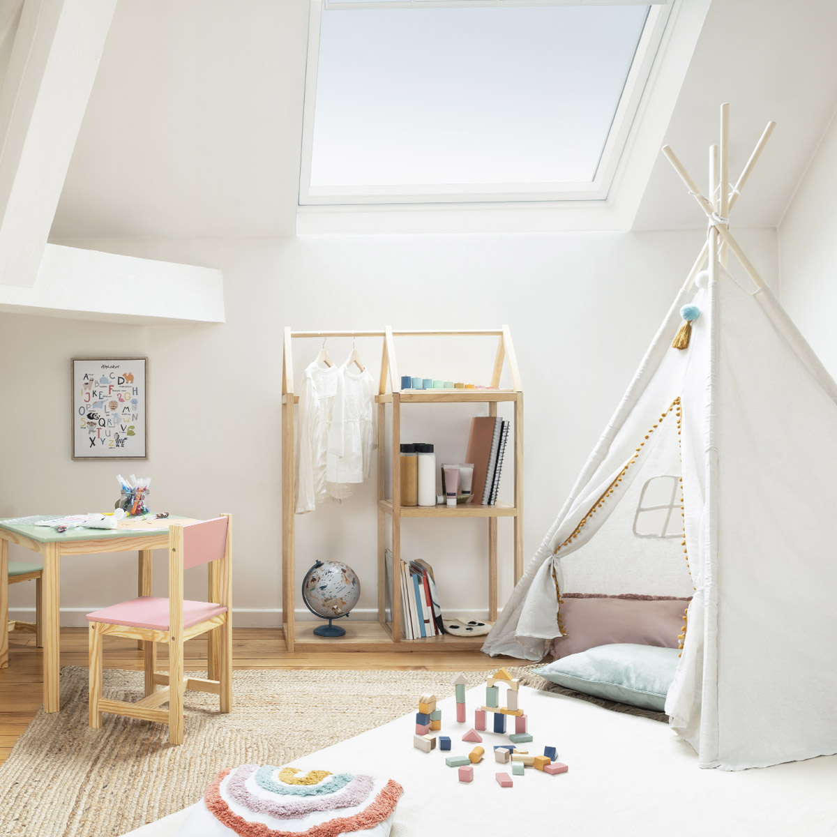 Globe GOLBI bleu, ATMOSPHERA FOR KIDS