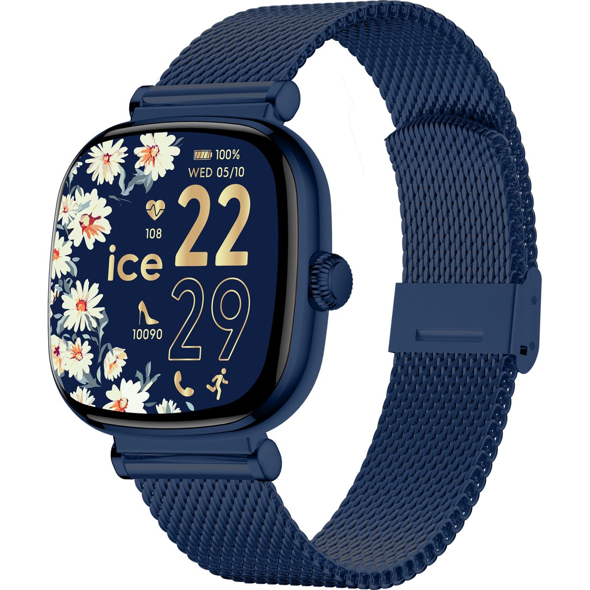 Montre connectée ICE SMART SQ 2.0 bleu foncé bleu foncé, ICE-WATCH
