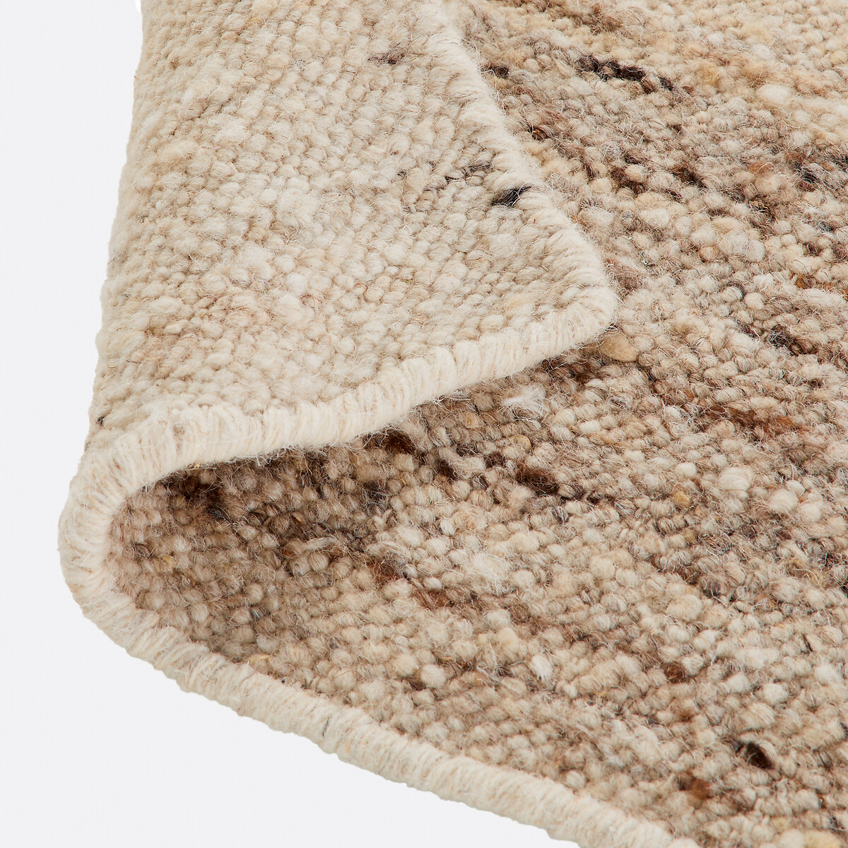 Tapete de lã de tecelagem plana, Laoka natural, LA REDOUTE INTERIEURS