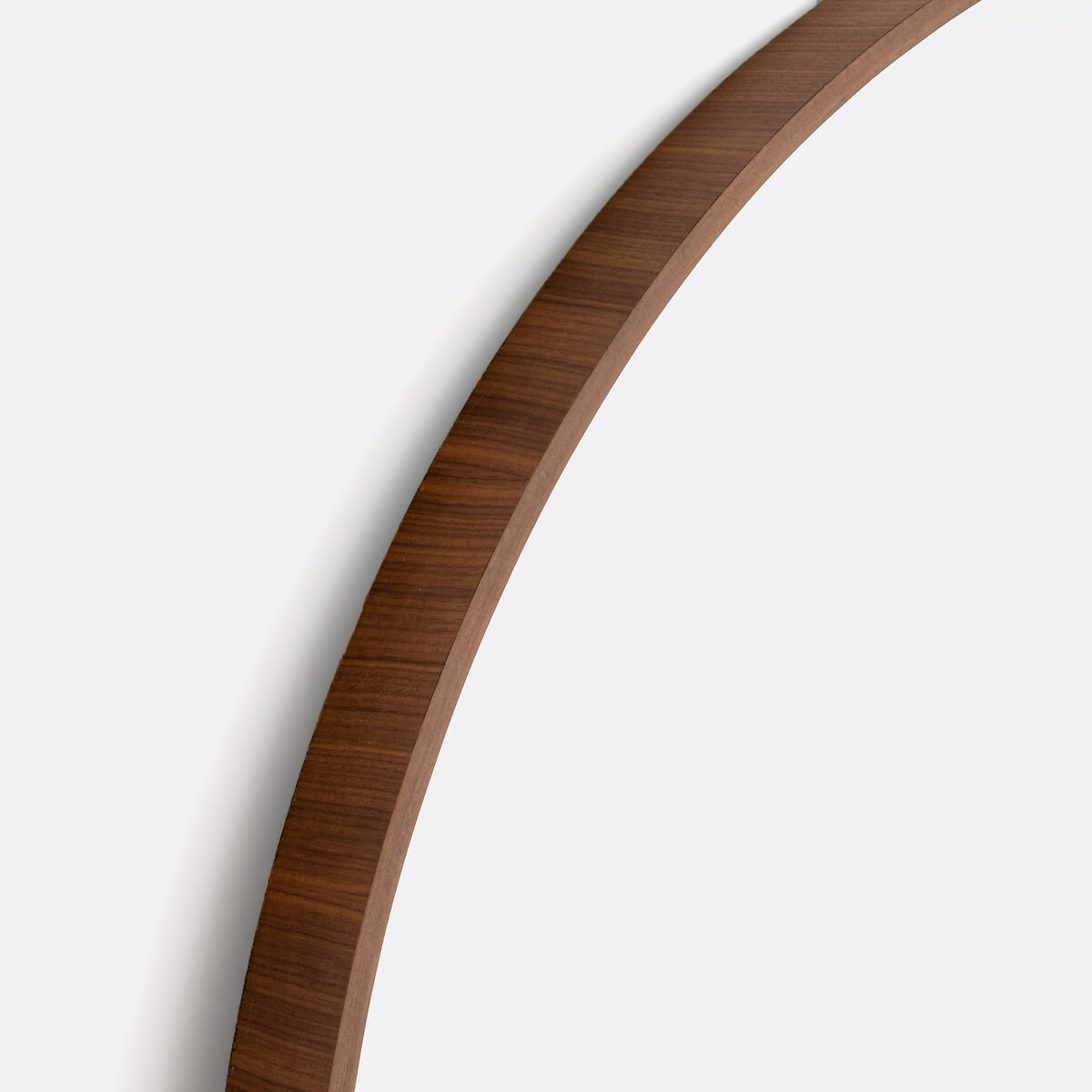 Miroir rond plaqué noyer Ø100 cm, Alaria noyer, LA REDOUTE INTERIEURS