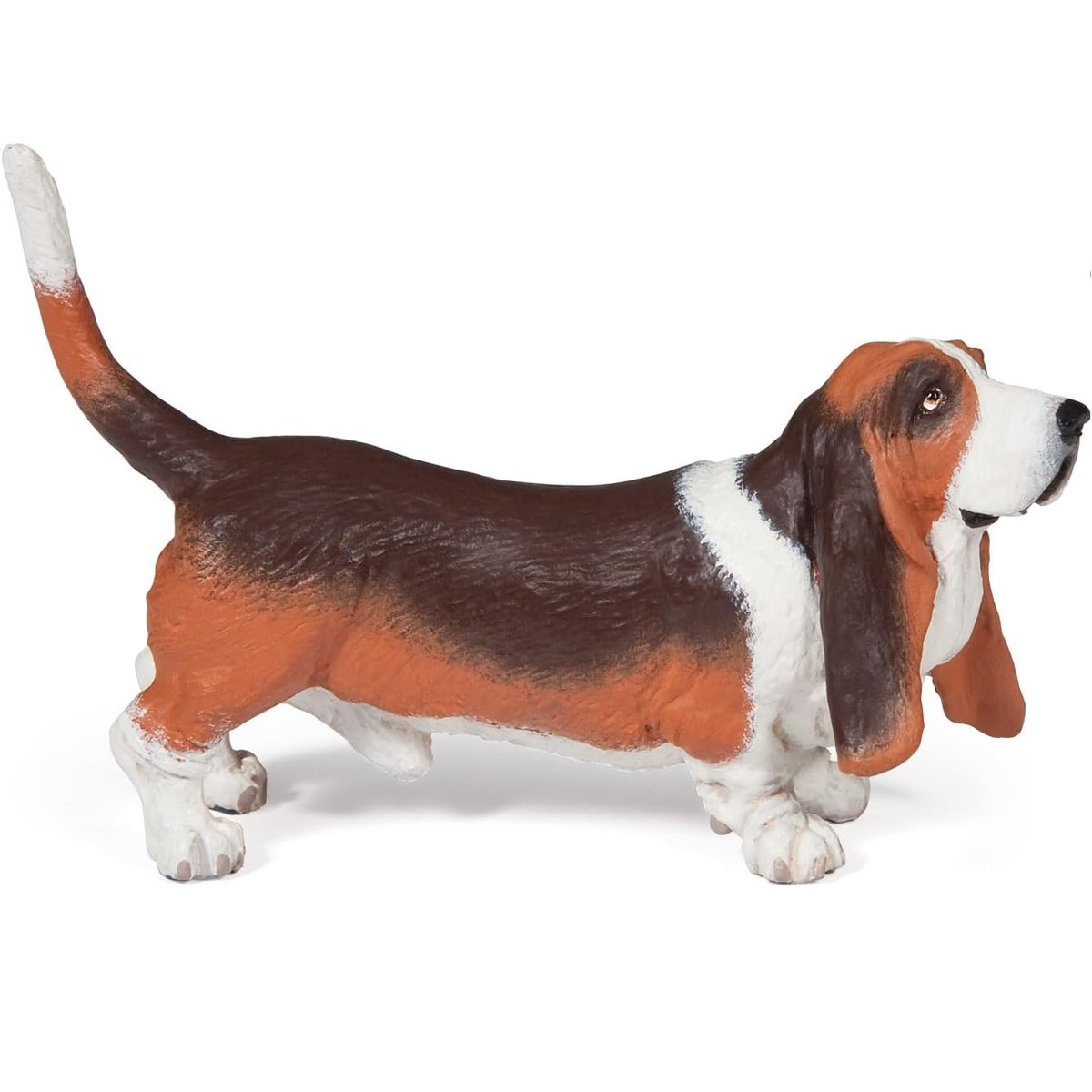Figurine Basset Hound marron, PAPO