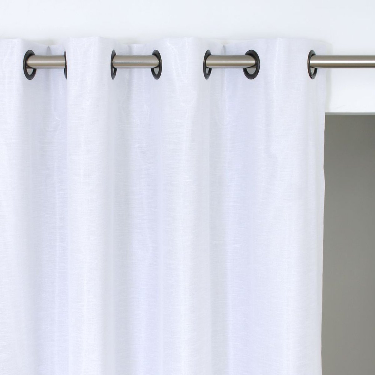 Voilage Thermique Oeillets LILOU blanc mc720, MOONDREAM