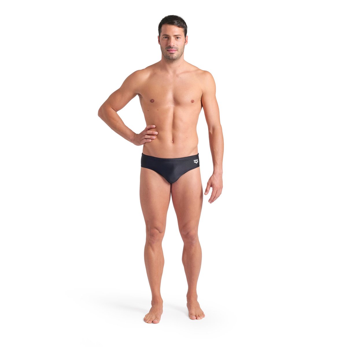 Slip de bain arena Feel Graphic pour homme black-white, ARENA