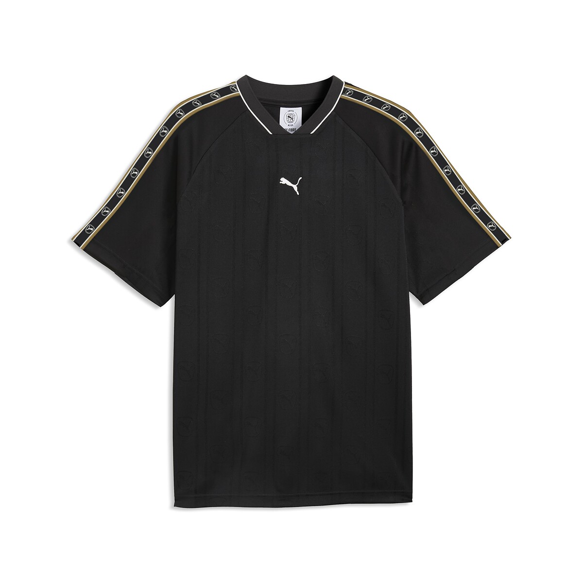 T-shirt de manga curta, corte descontraído, Puma Class preto , PUMA