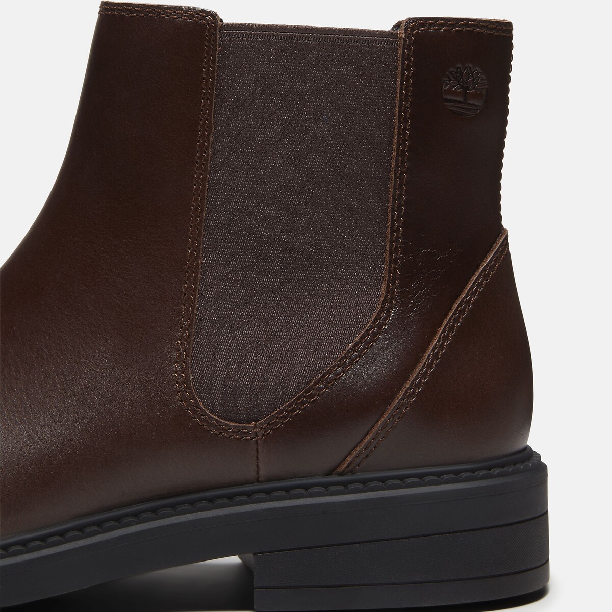 Stormbucks Mid Chelsea Leather Ankle Boots dark brown, TIMBERLAND