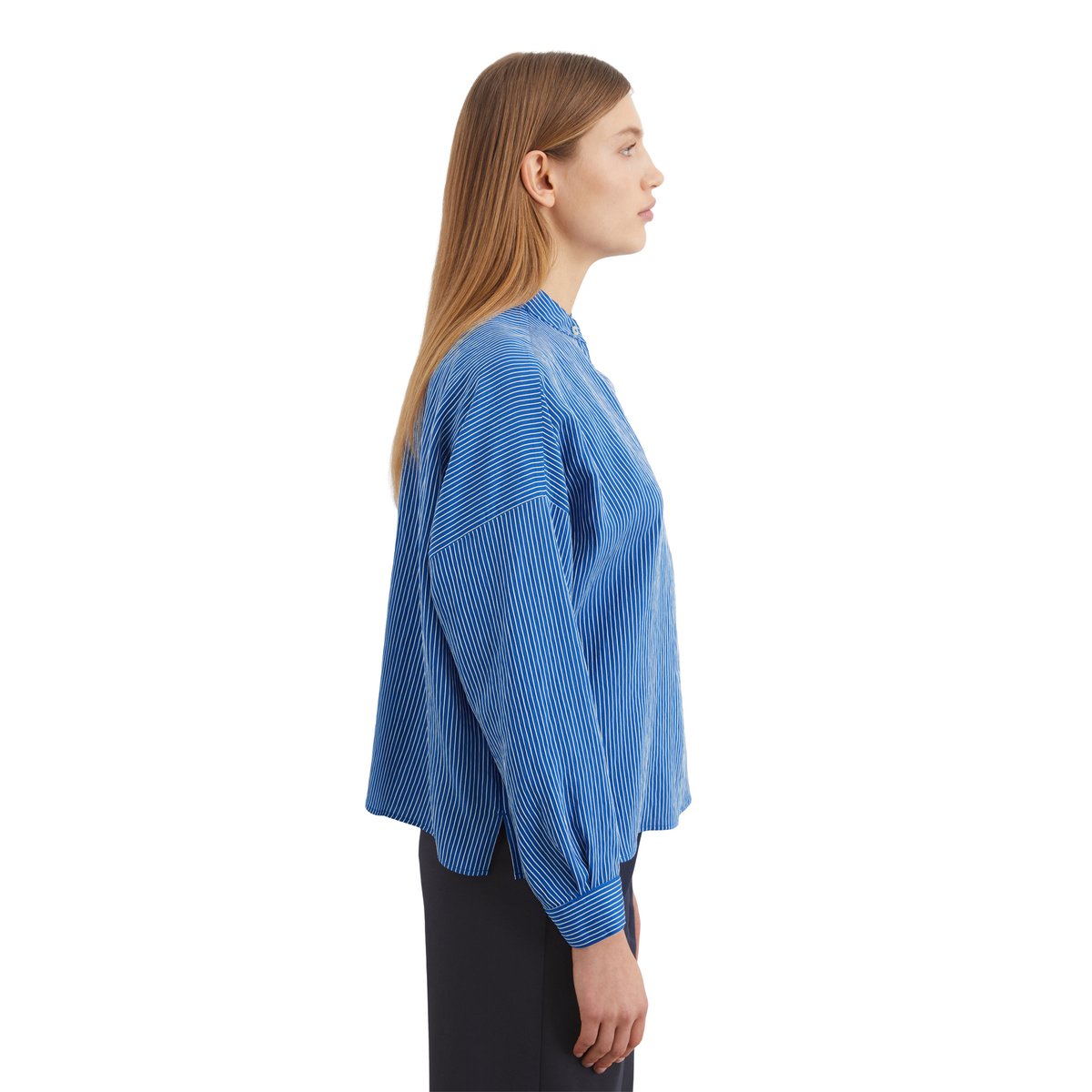Blouse rayée relaxed avec LENZING™ ECOVERO™ multicolor, MARC O'POLO
