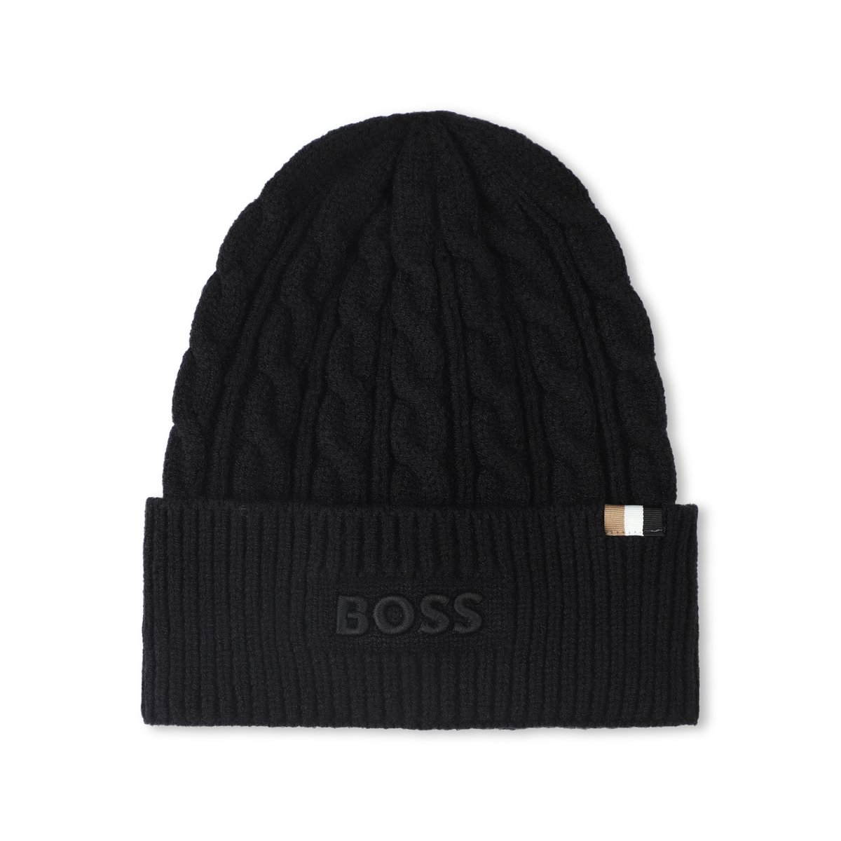 Beanie black, BOSS KIDSWEAR