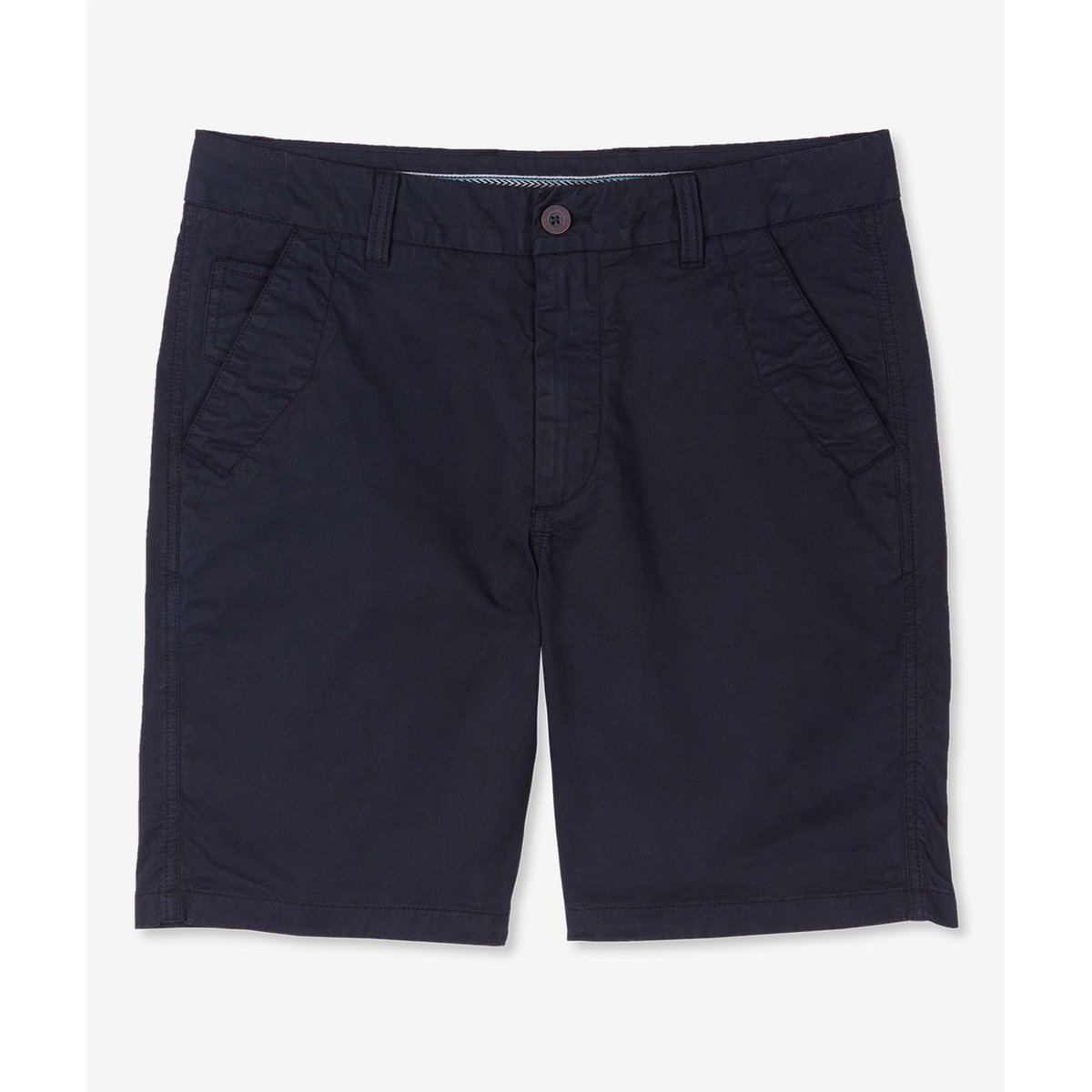 Short chino uni stretch ONAGHO bleu marine, OXBOW