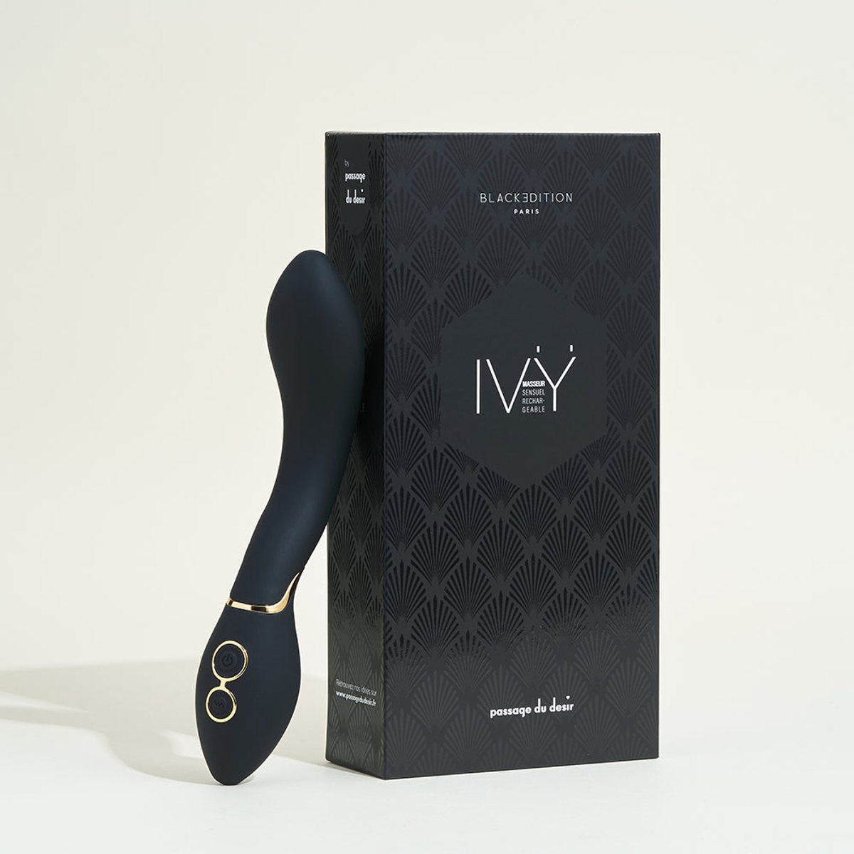 Vibromasseur zone G IVY noir, BLACK EDITION