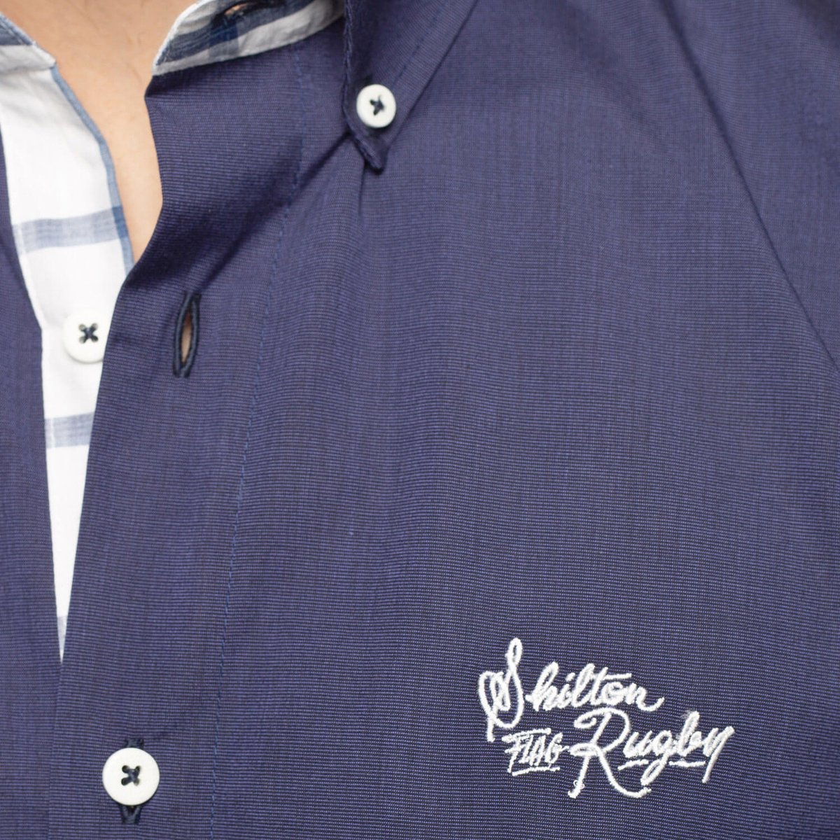 Chemise rugby flag Indigo sur Shilton : le vêtement Rugby Sportswear ! navy, SHILTON