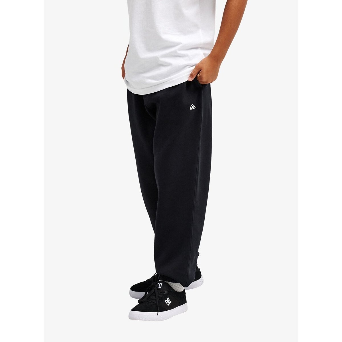 Pantalon de jogging en molleton noir, QUIKSILVER